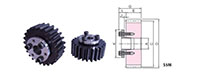 Hubless-Spur-Gears SSA-F