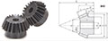 Angular-Miter-Gears--SAM----B45_Dim