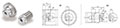 Stainless Steel F-Loc Hub Spur Gears SUSF